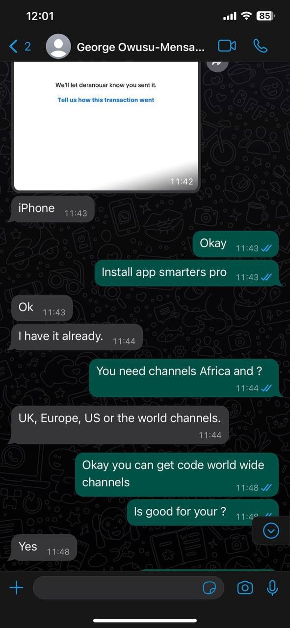 iptv subcription tv service feedback